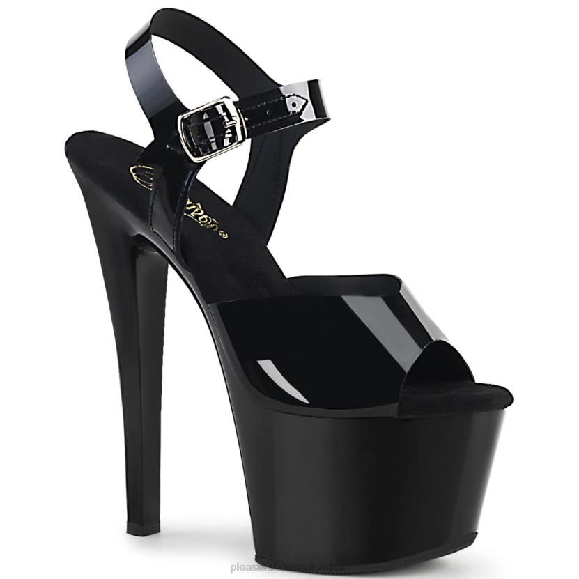 negro 840P150 cielo-308n Pleaser Shoes