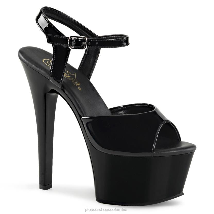 negro 840P69 aspirar-609 Pleaser Shoes