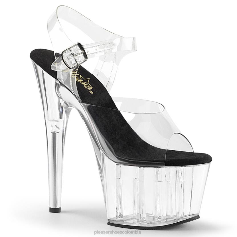negro/claro 840P123 adorar-708 Pleaser Shoes