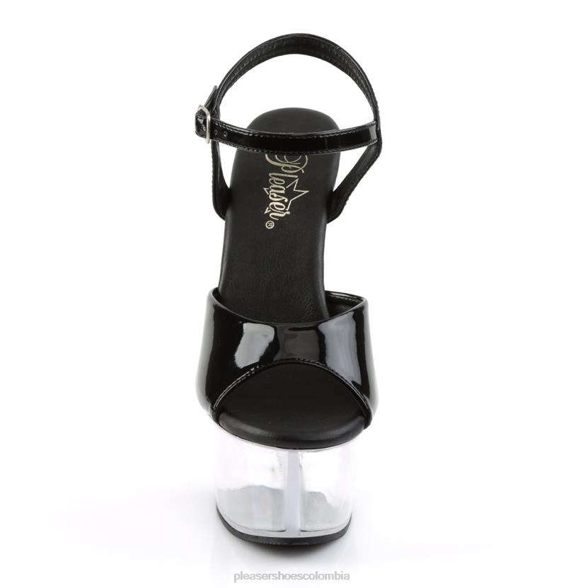 negro/claro 840P70 aspirar-609 Pleaser Shoes