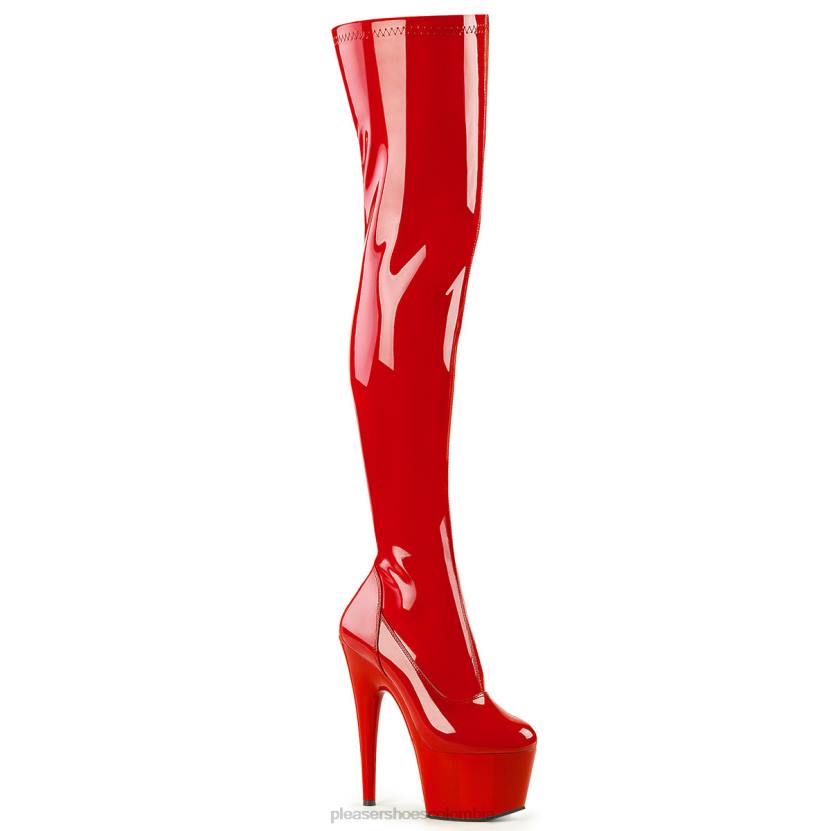 rojo 840P38 adoro-3000 Pleaser Shoes