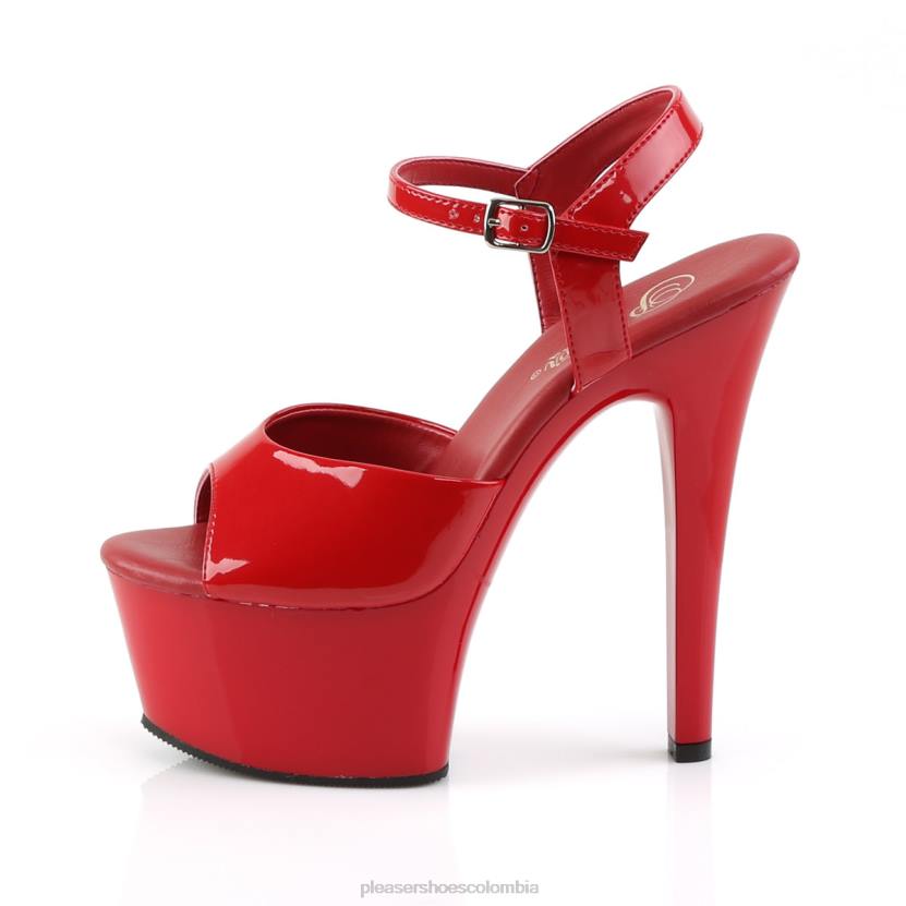 rojo 840P73 aspirar-609 Pleaser Shoes