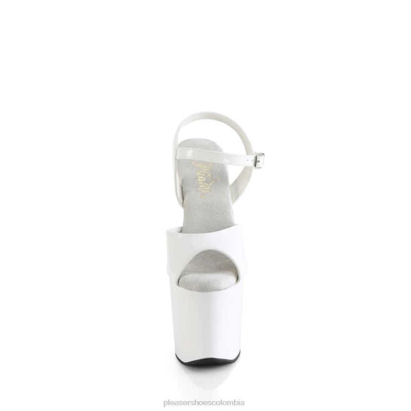 blanco 840P4 locura-809 Pleaser Shoes